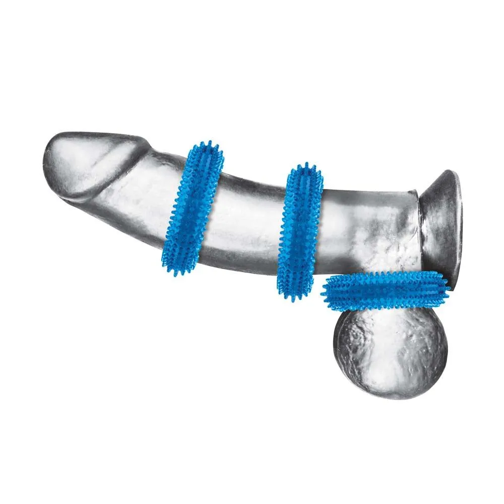 3-Pack Ultra-Stim Stretch Cock Rings