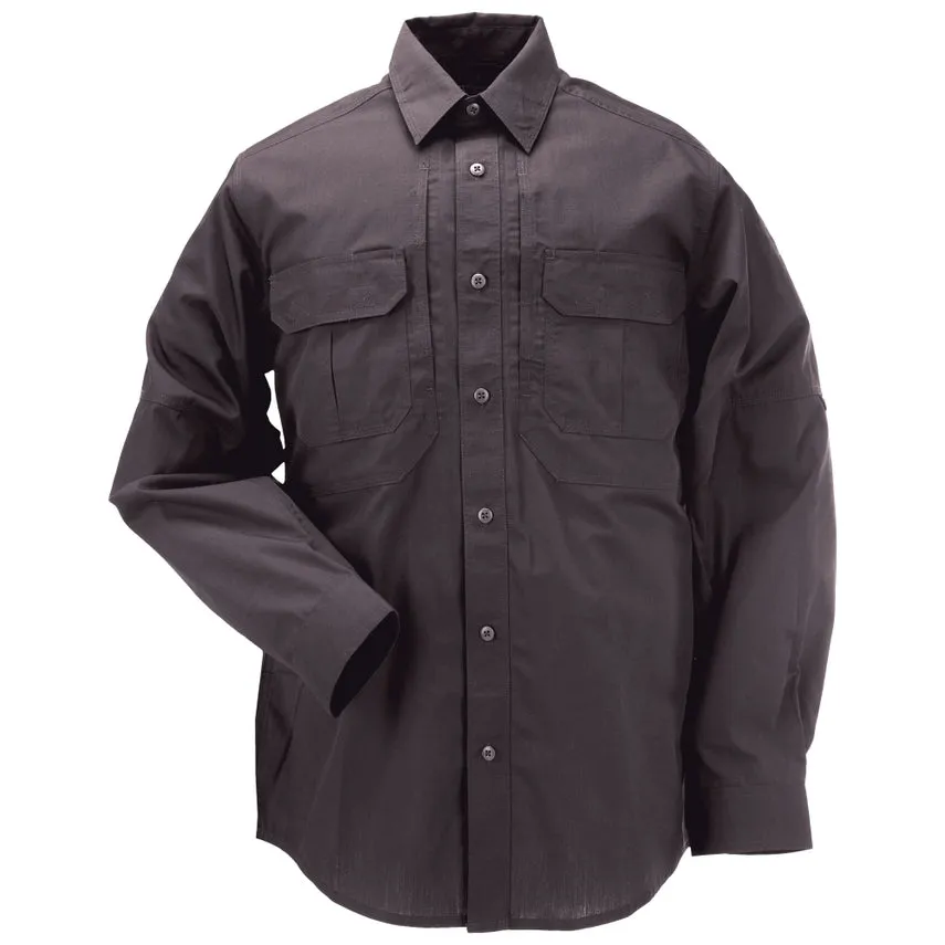 5.11 Mens Taclite Pro Long Sleeve Button Down Polo Shirt