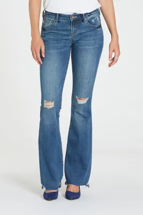 8 1/2 MID RISE RISE ROSIE BOOTCUT BLUE ICON