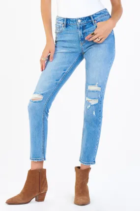 AIDEN HIGH RISE GIRLFRIEND JEANS PALM SPRINGS