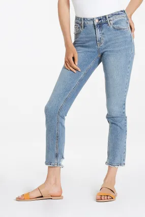 AIDEN HIGH RISE GIRLFRIEND JEANS ROCK SPRINGS