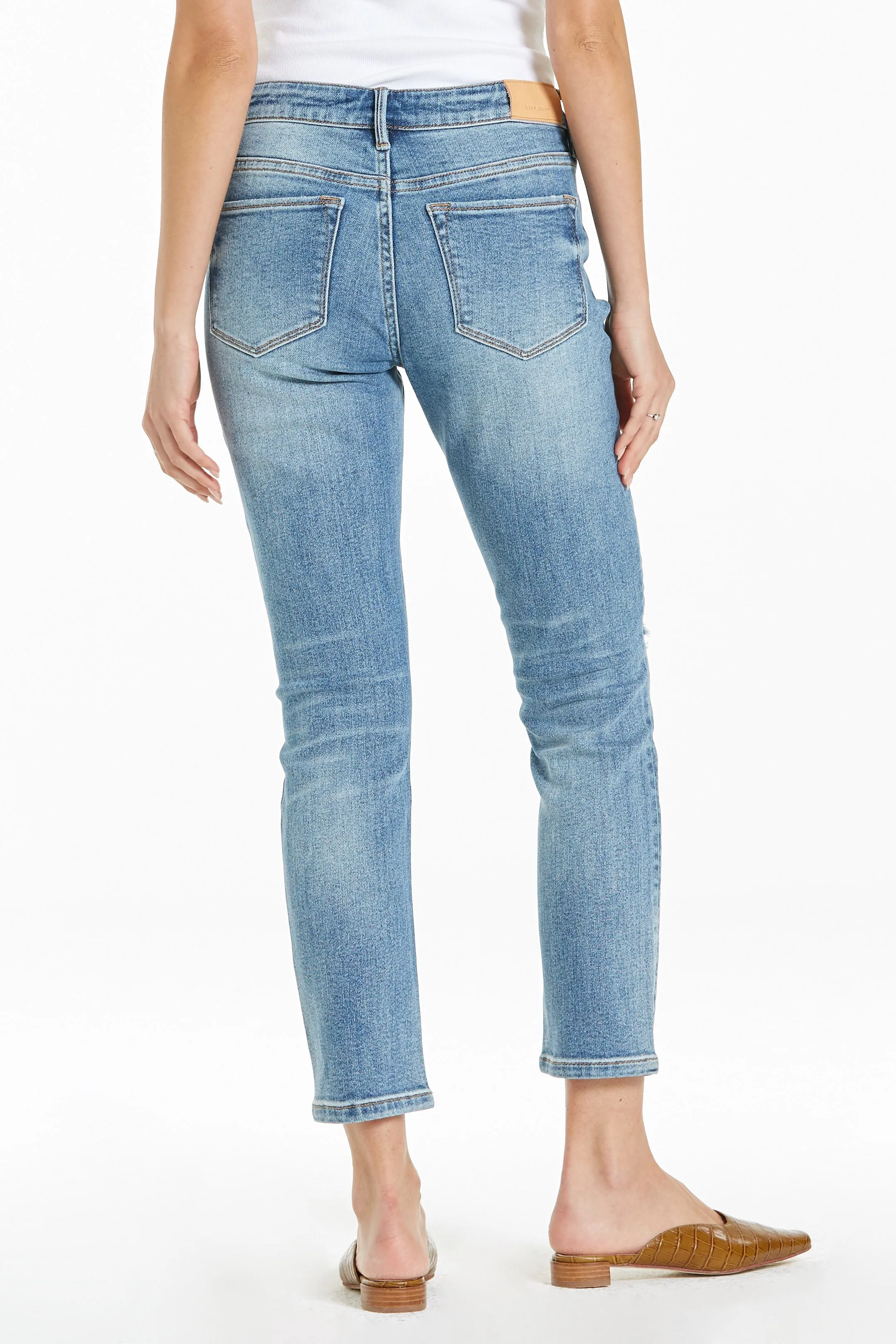 AIDEN HIGH RISE GIRLFRIEND JEANS SANDBRIDGE