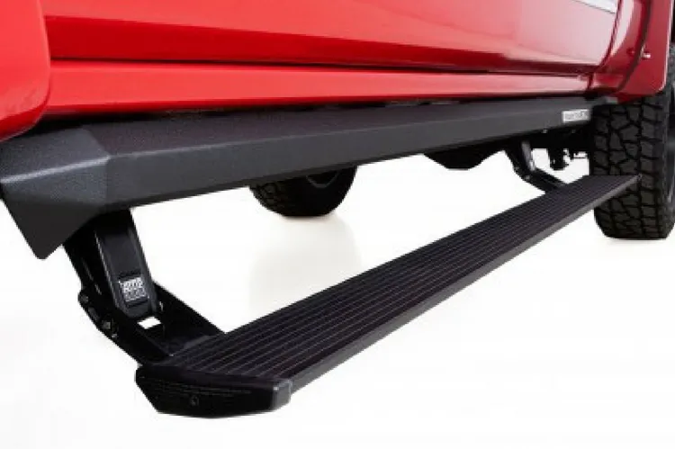 AMP Research 77126-01A Chevy Silverado 1500 2007-2013 PowerStep XL Running Board Non Plug N' Play System - Includes OEM style illumination - Crew Cab Only