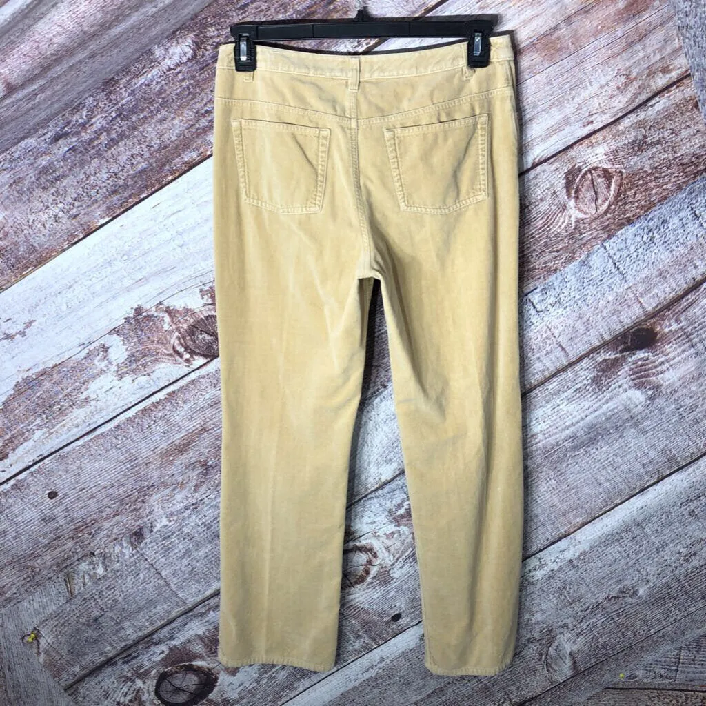 ANN TAYLOR LOFT TAN FELT JEAN SZ 8 TCC