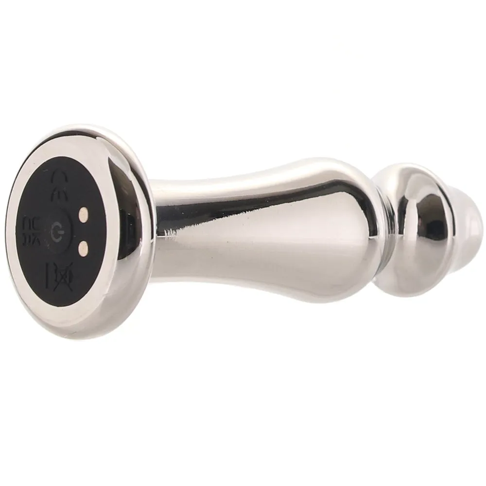 Ass-Sation Metal Anal Lover Vibe in Silver