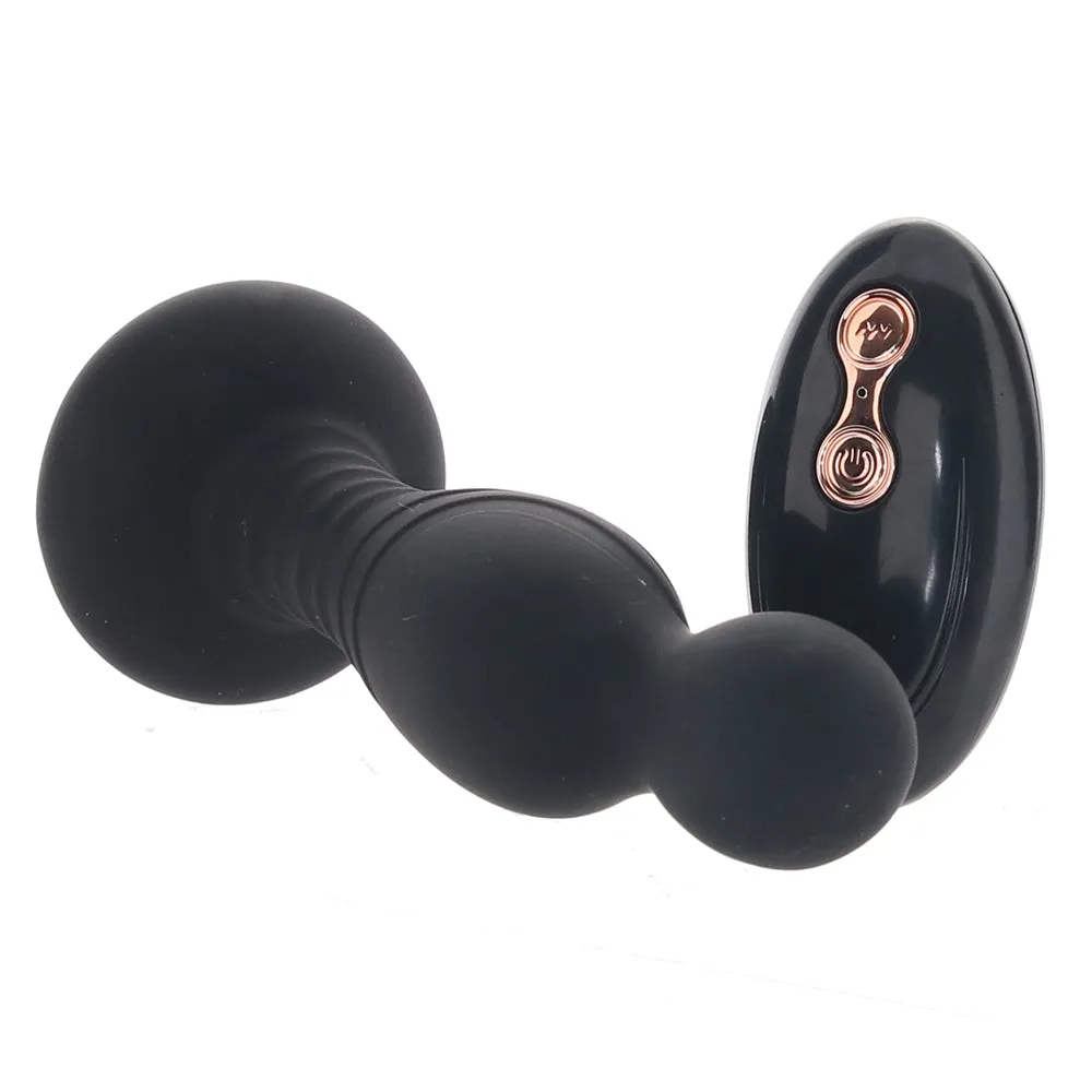 Ass-Sation Remote Rotating P-Spot Plug Vibe