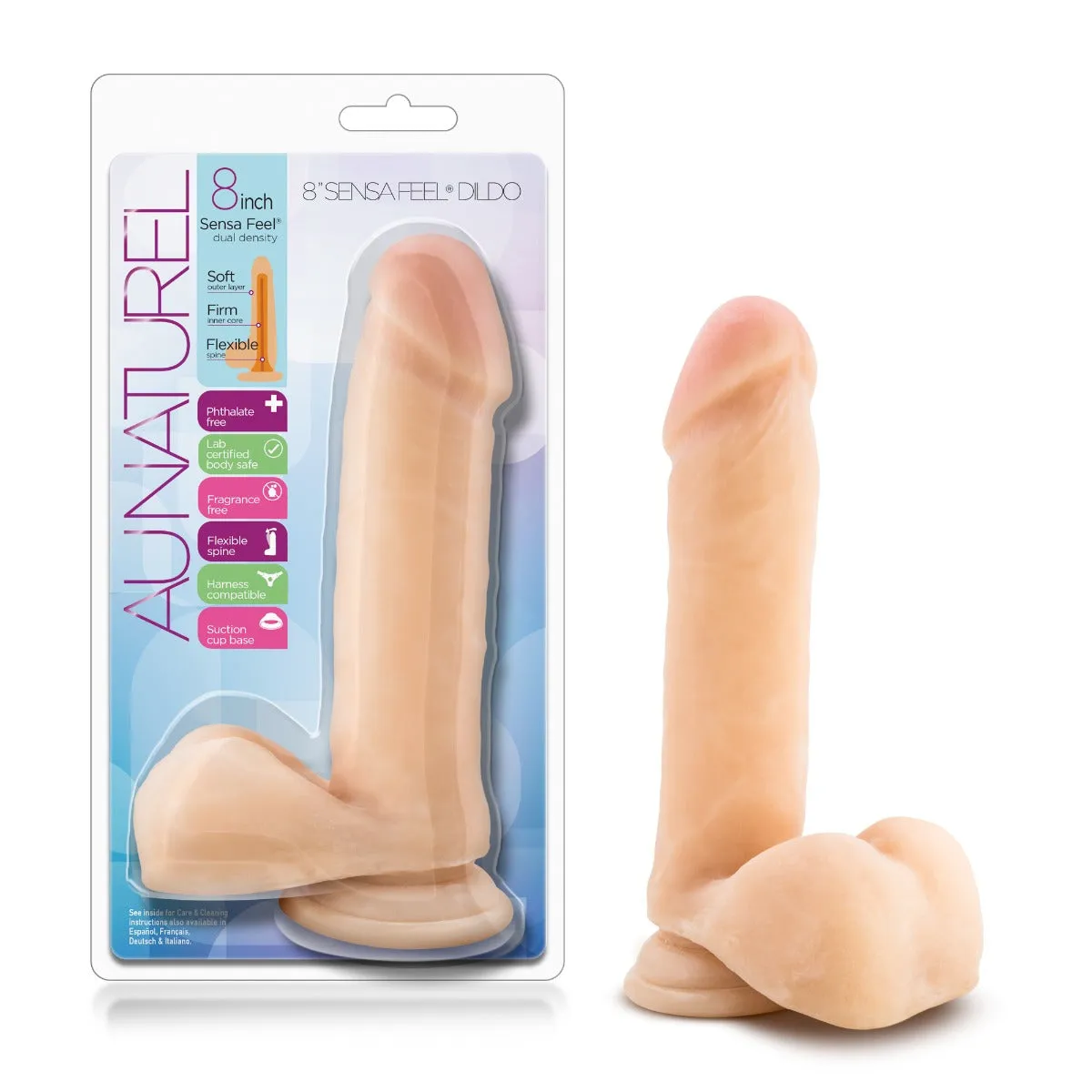 Au Naturel Sensa Feel Dildo 8 Beige