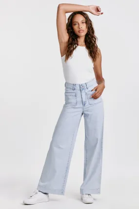 AUDREY SUPER HIGH RISE WIDE LEG JEANS ARTHLOW