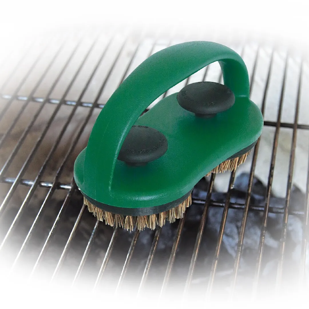 Big Green Egg - SpeediClean™ Palmyra Bristle Dual Brush Grid and Pizza Stone Scrubber