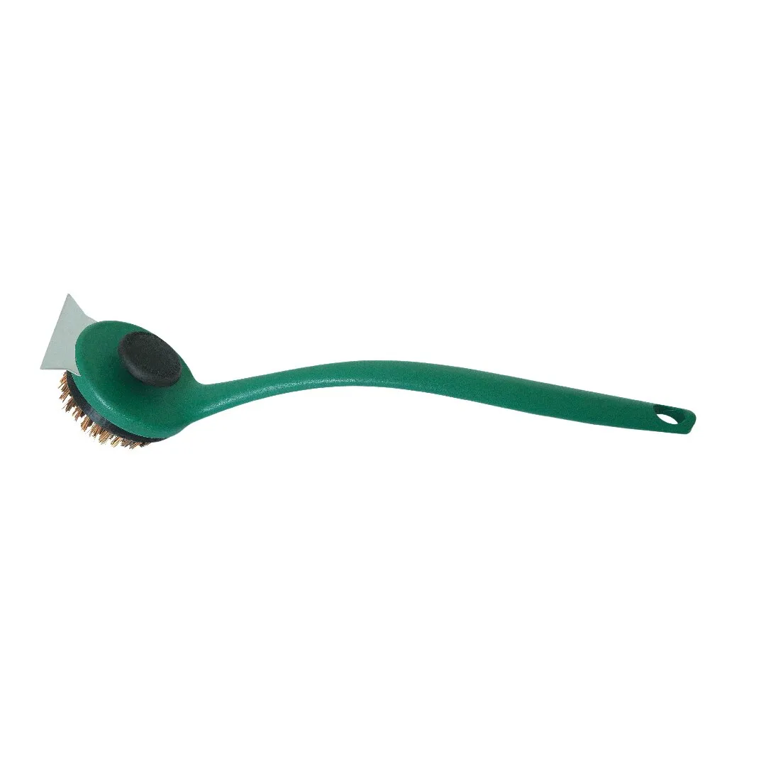 Big Green Egg - SpeediClean™ Palmyra Bristle Long-Handle Grid Scrubber