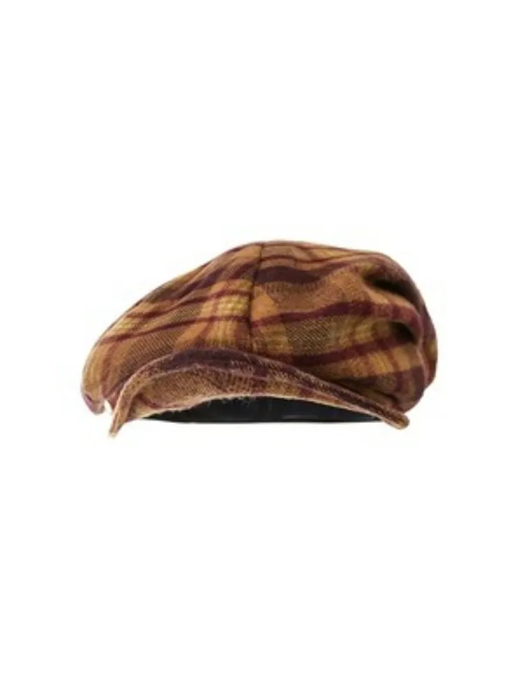 British Style Wool Newsboy Hat【s0000004994】