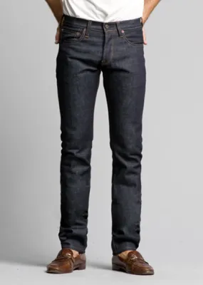 Brooklyn Denim Co. Contrast Stitching Slim Jean - 14.75 oz Raw Cone Denim