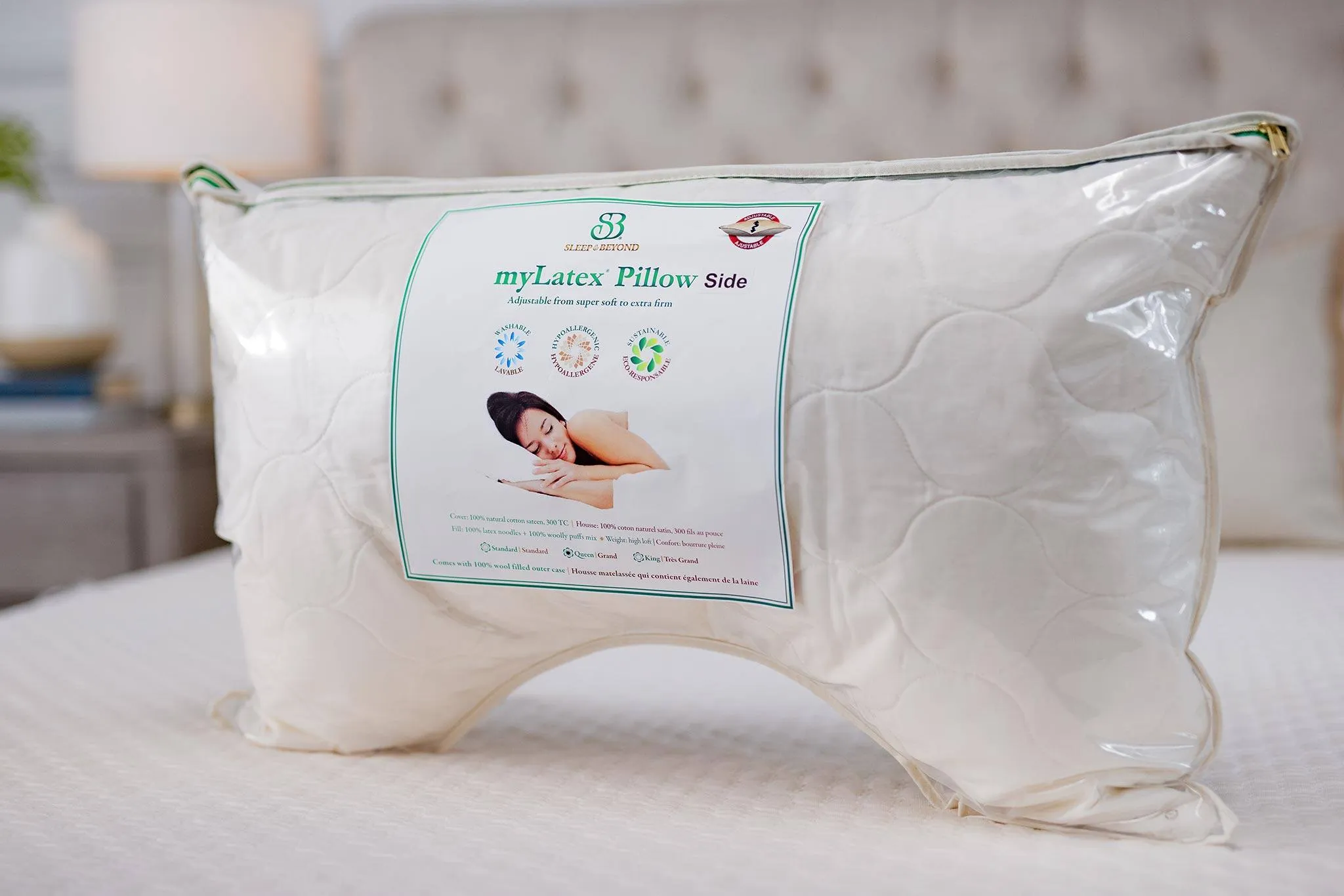 Contoured Side Sleeper Pillow