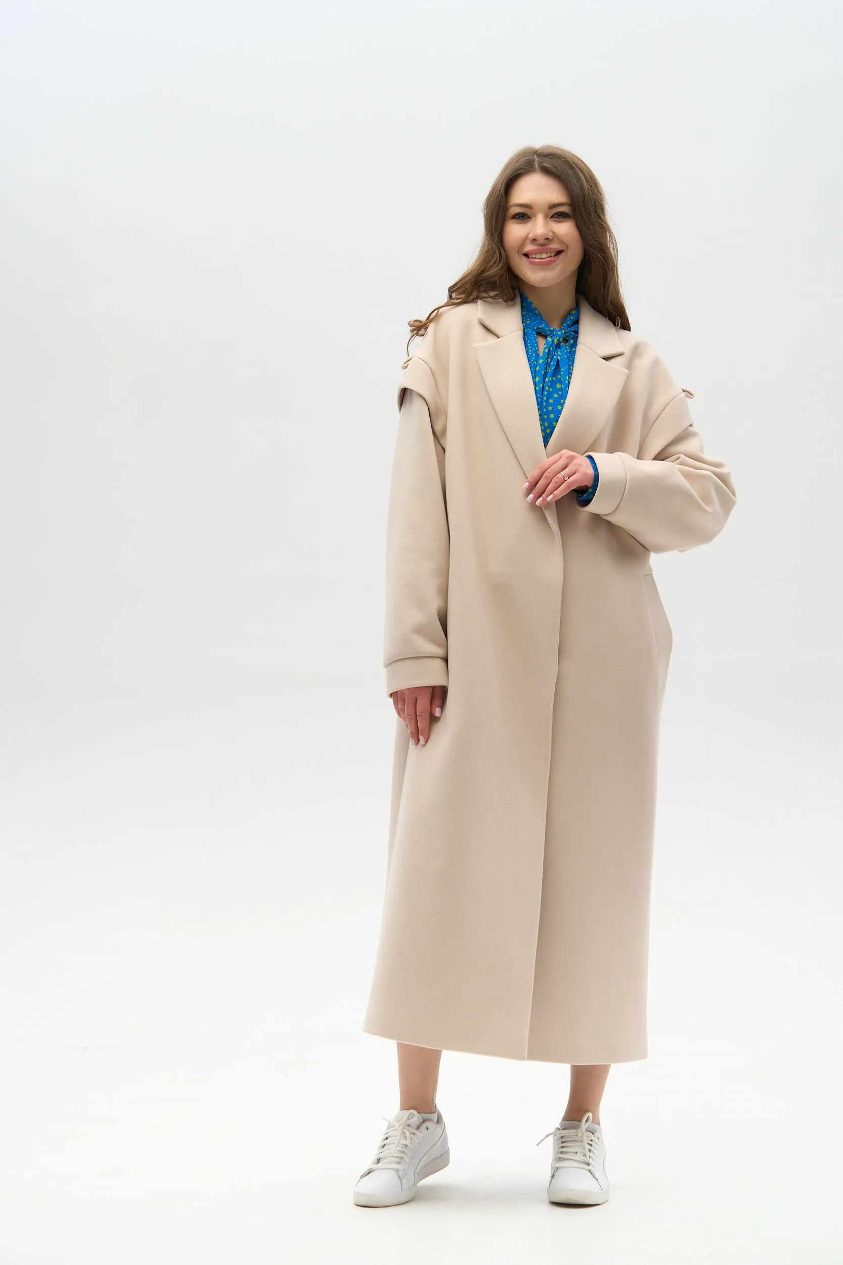 Emily Wool Blend Overcoat