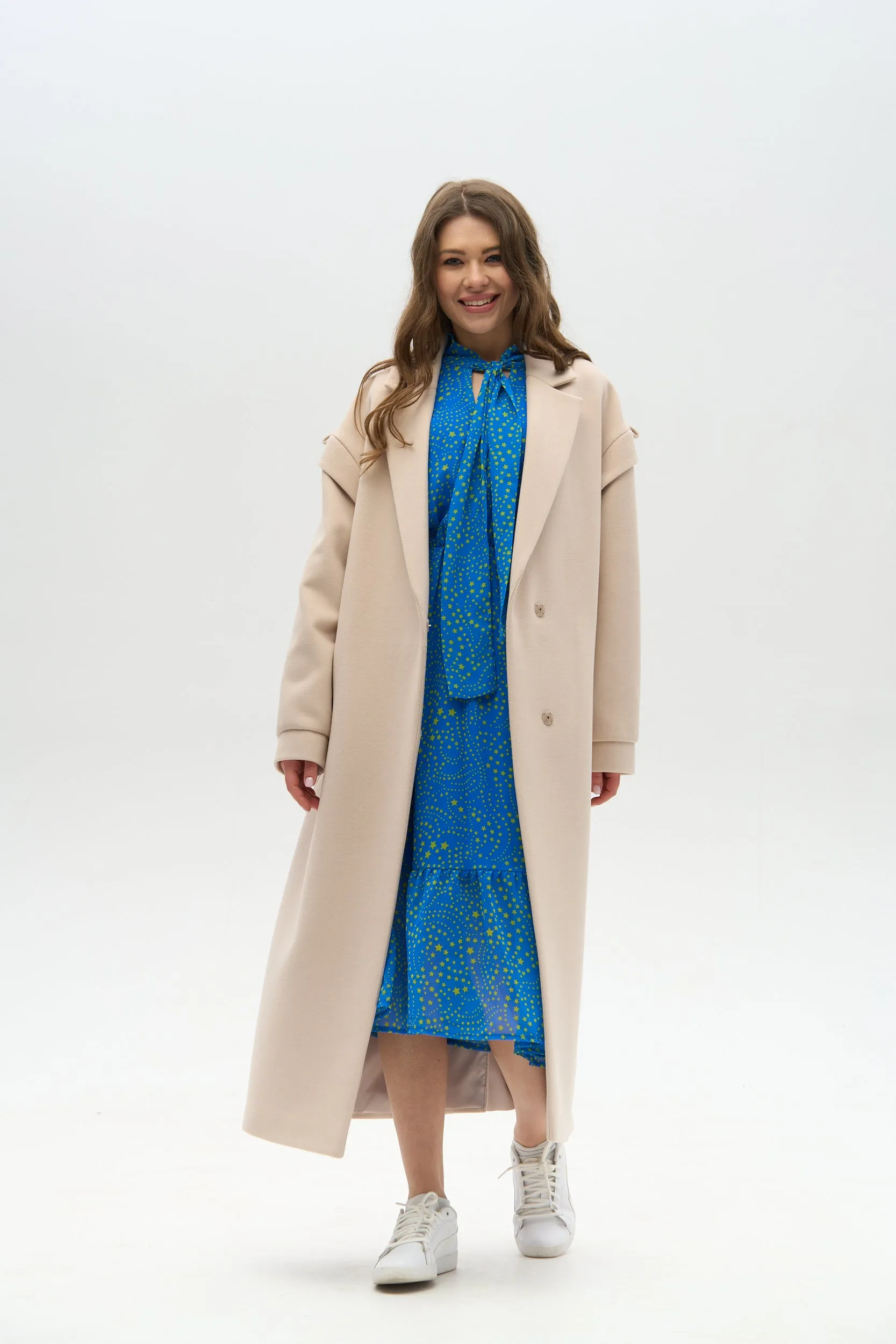 Emily Wool Blend Overcoat