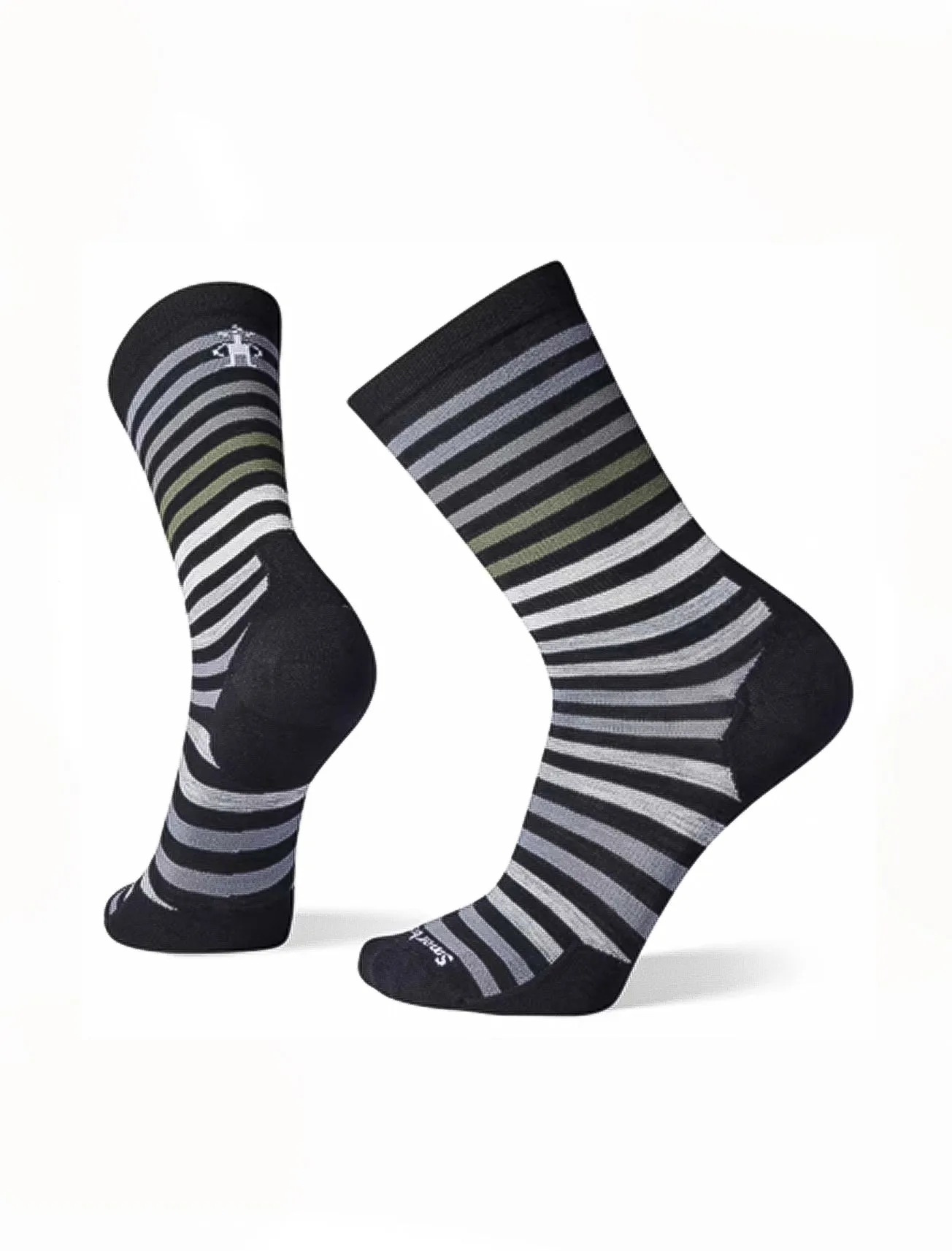 Everyday Spruce Street Crew Socks, Black