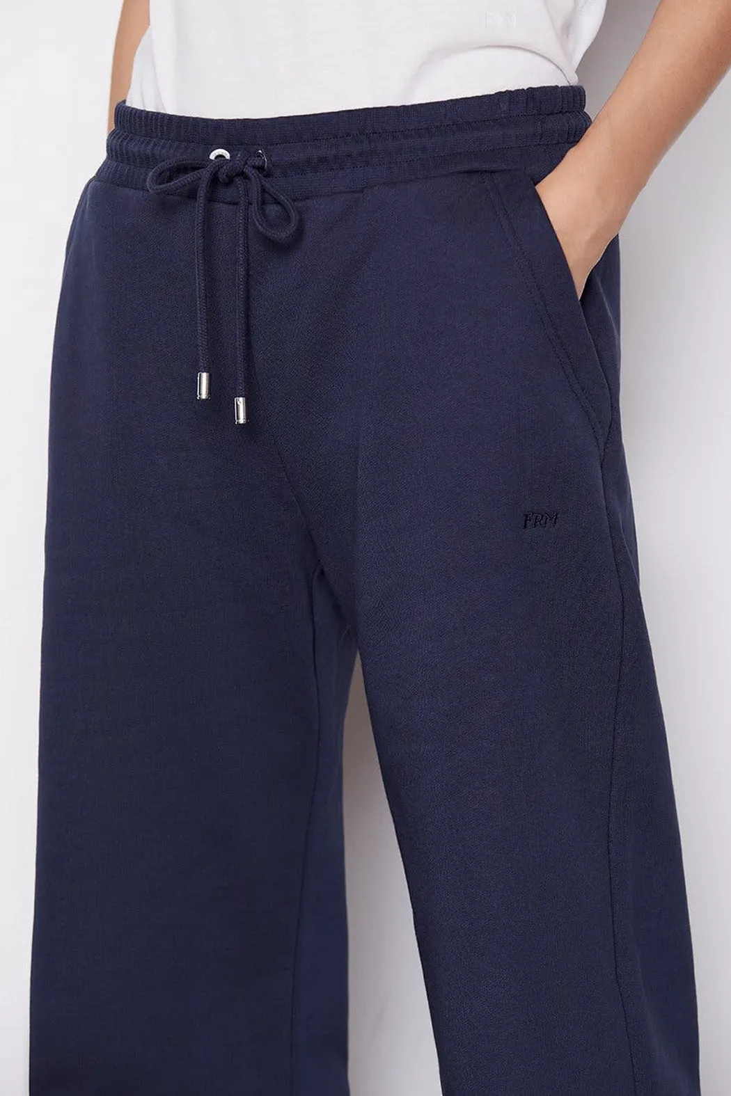 Frame - Wide Leg Sweatpant Navy