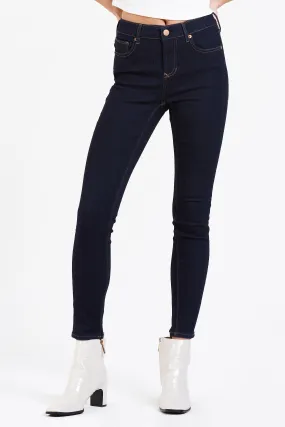 GISELE HIGH RISE SKINNY JEANS BREAKWATER