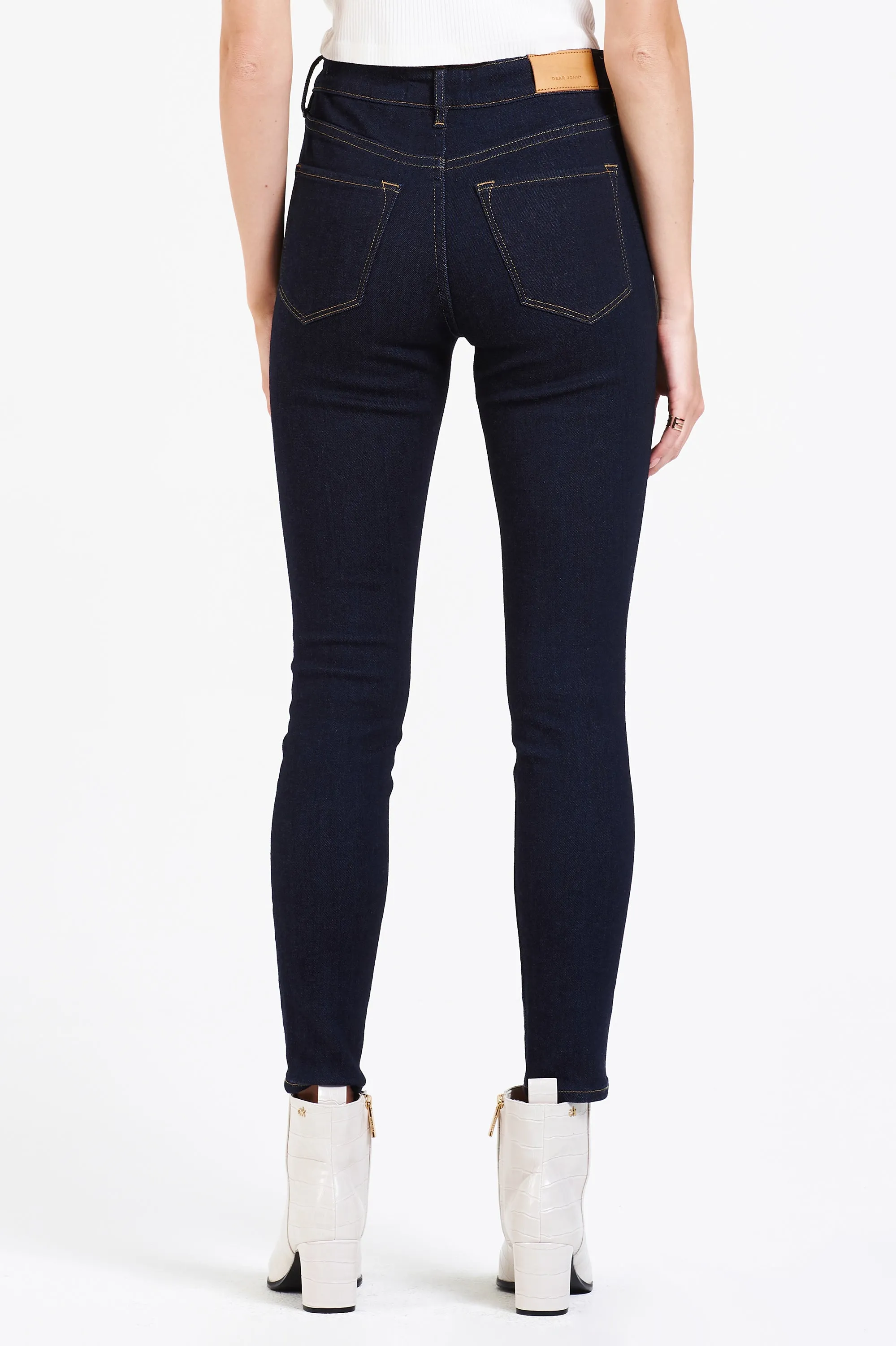 GISELE HIGH RISE SKINNY JEANS BREAKWATER