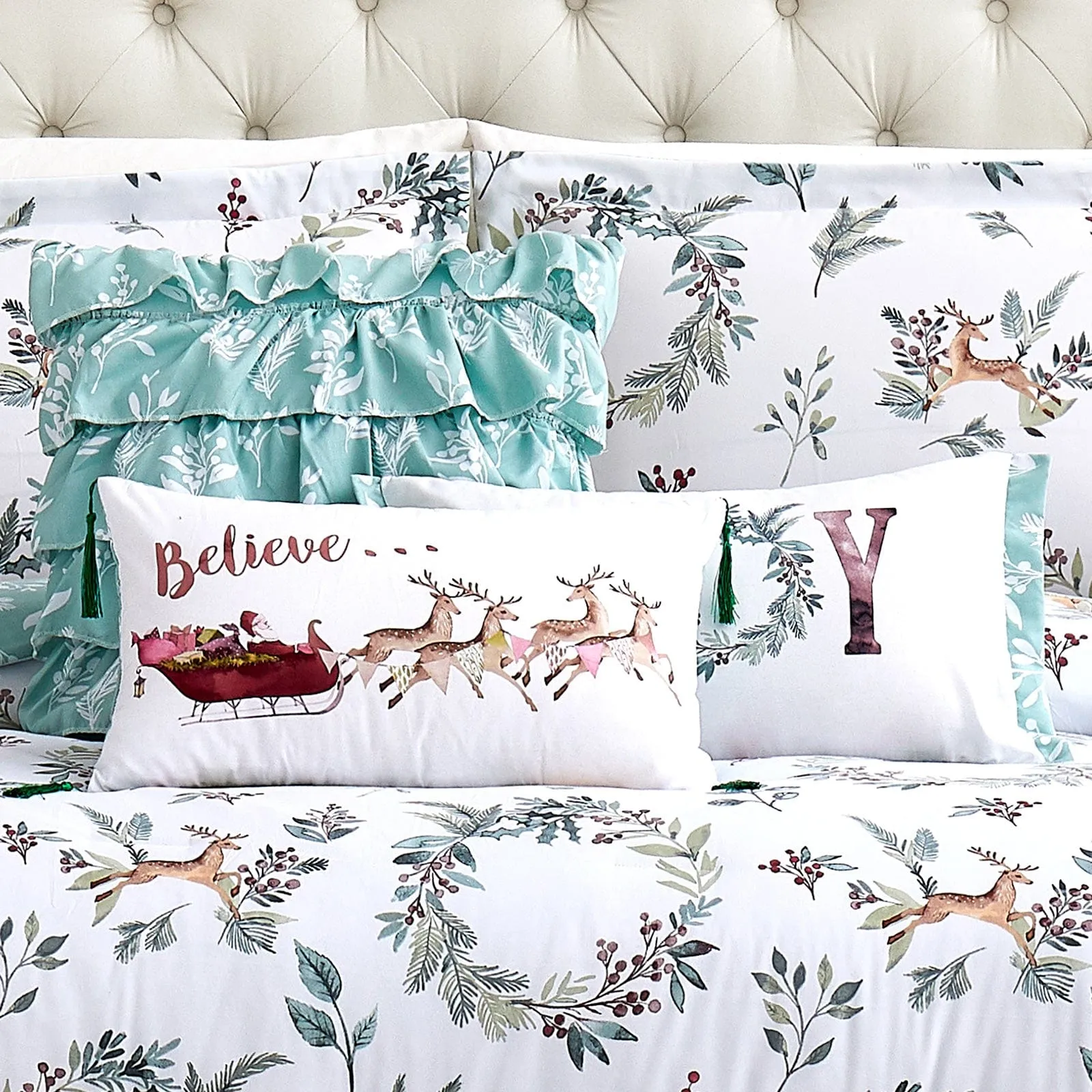 Happy Holidays 6-Piece Comforter Bedding Set