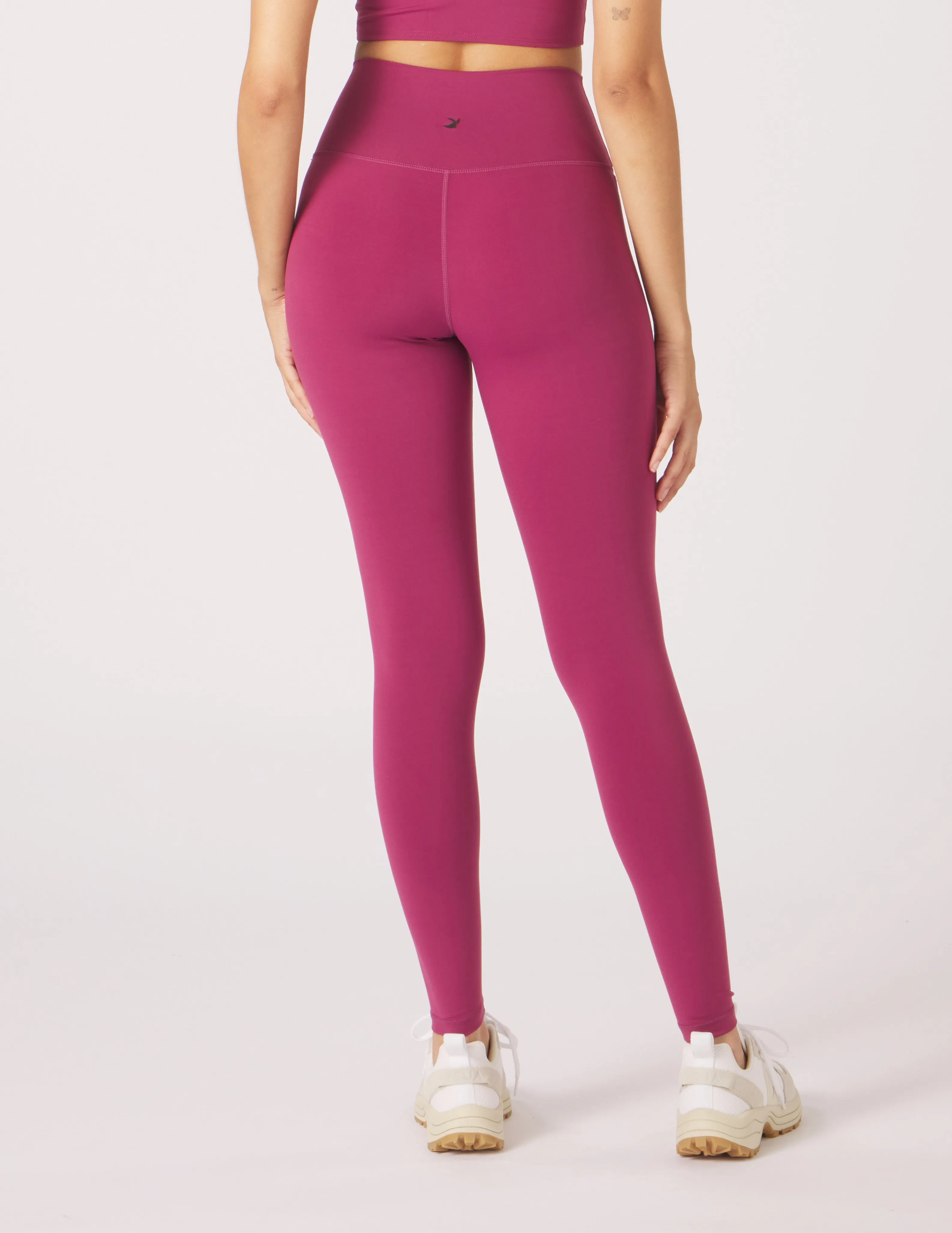 High Waist Pure Legging: Rouge