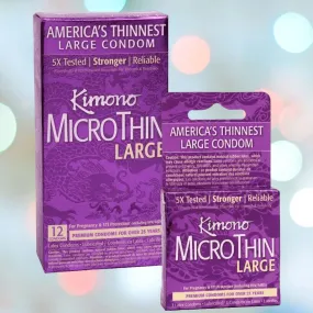 Kimono MicroThin Large Size Condoms