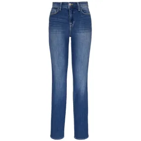 L'Agence Sequoia Dean Mid Rise Slim Straight Jeans