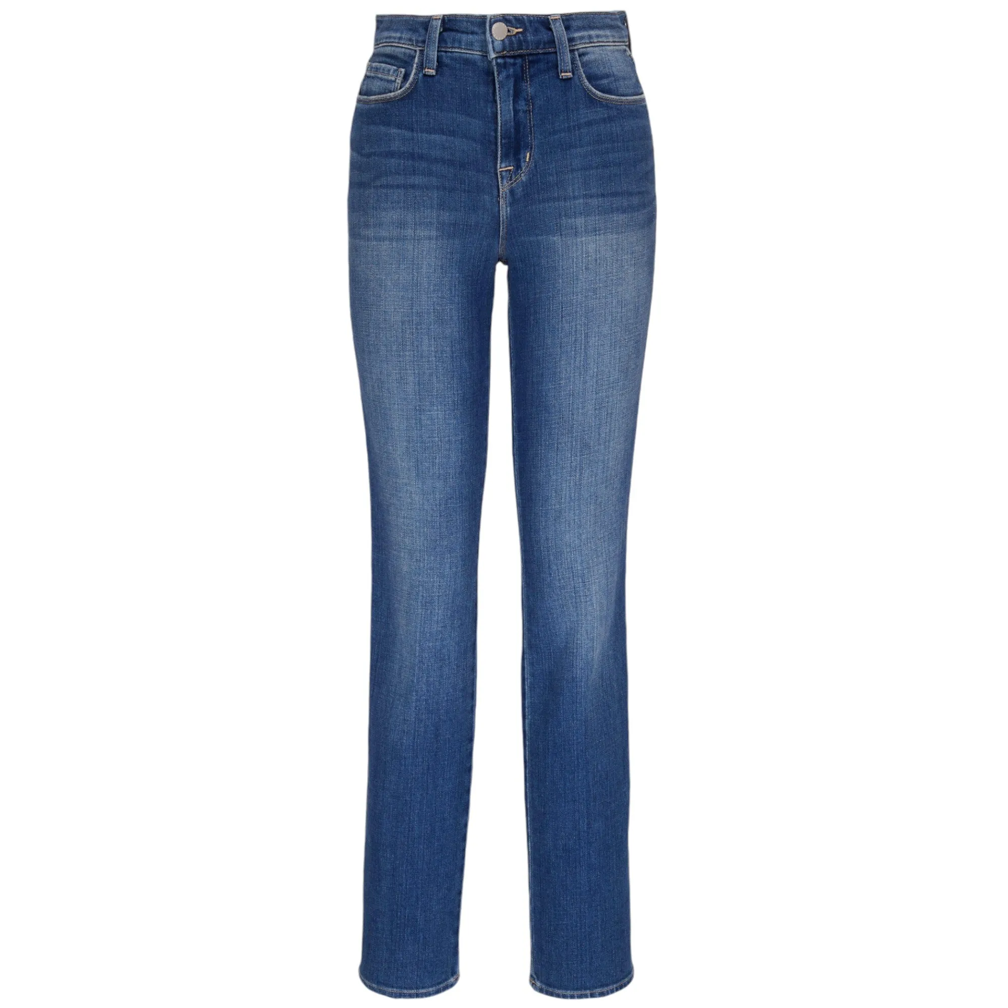 L'Agence Sequoia Dean Mid Rise Slim Straight Jeans