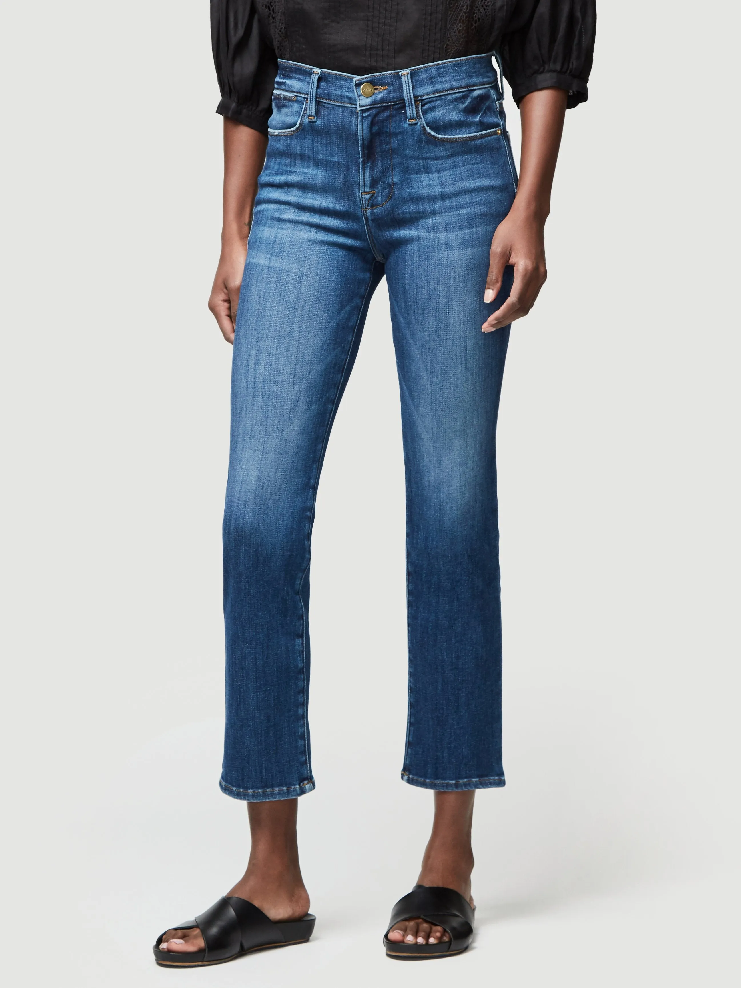 Le High Straight Leg Jeans - Bastia