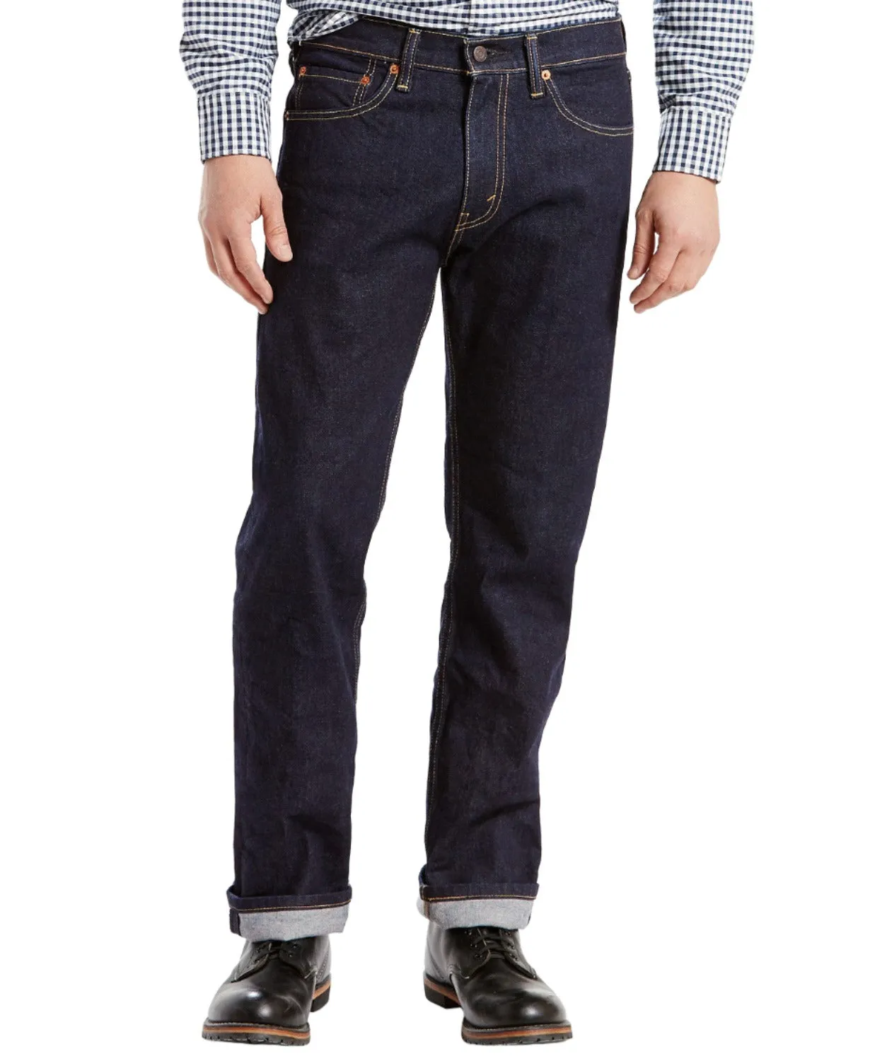 LEVI'S Mens 505 Regular Fit Jeans