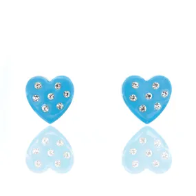 Lovebug Studs - Teal Mint