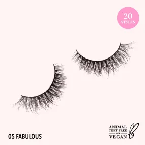 Natural Effect Bionic Vegan Faux Lashes (005, Fabulous)