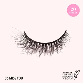 Natural Effect Bionic Vegan Faux Lashes (006, Miss you)