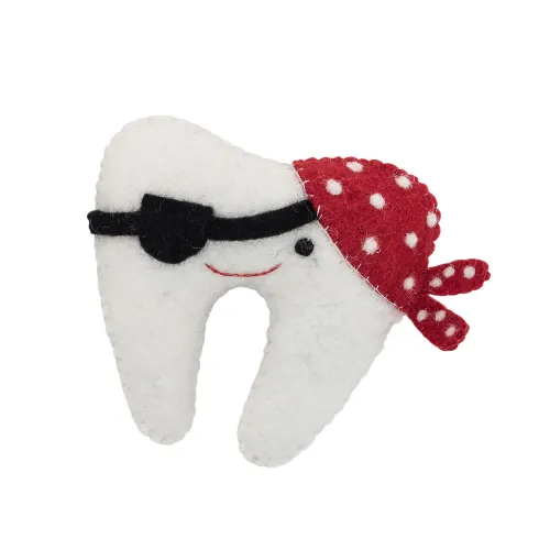 Pirate Tooth Pillow