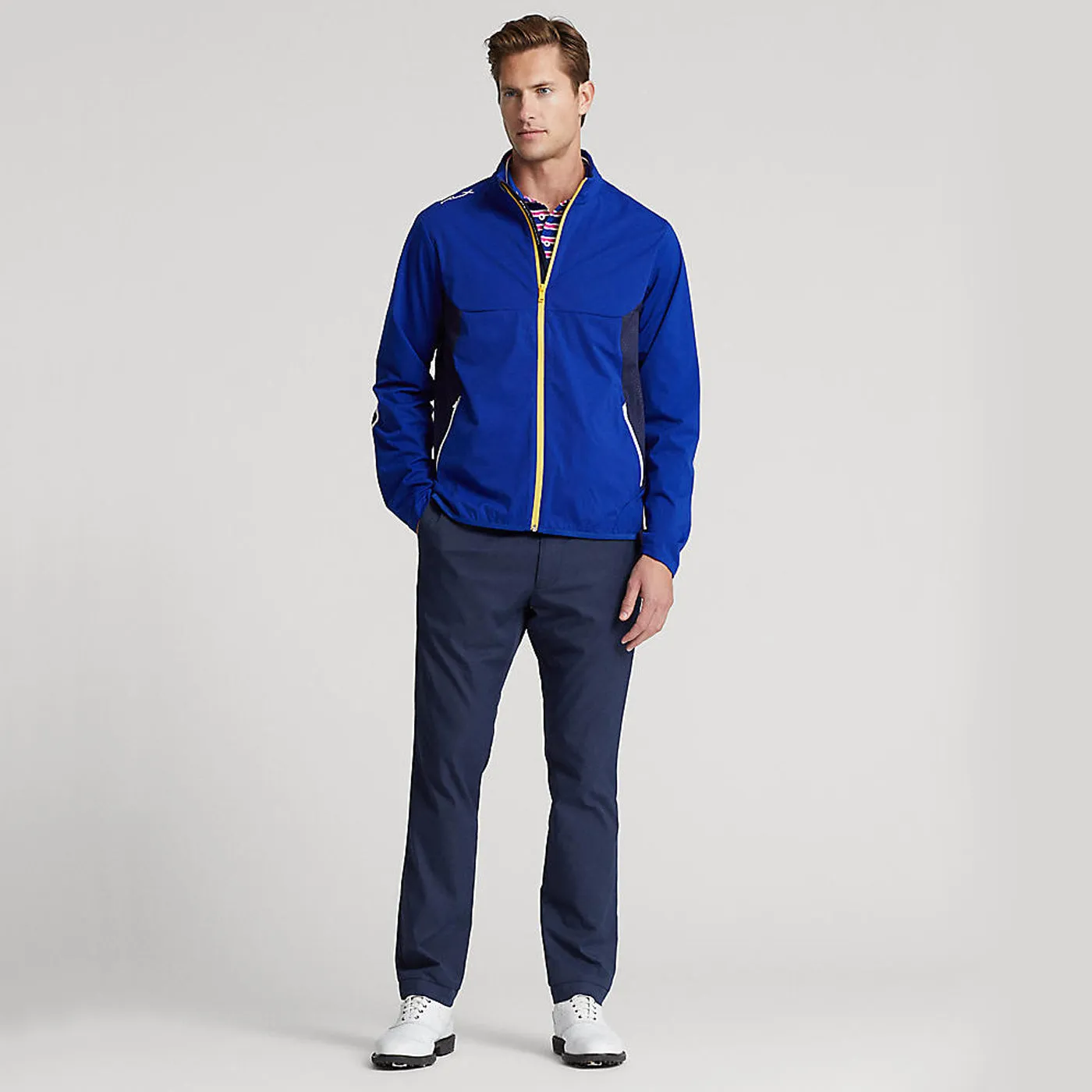 RLX Ralph Lauren Stratus Windbreaker Jacket - Heritage Royal