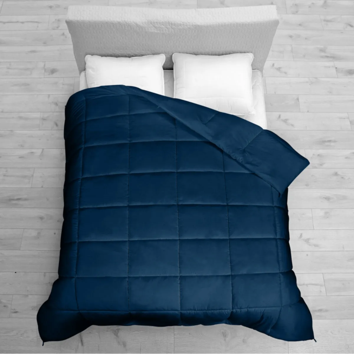 Royale All Season Down Alternative Bedding Lightweight Quilted Comforter with Corner Tabs