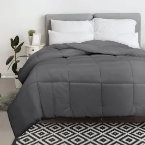 Royale All Season Down Alternative Bedding Lightweight Quilted Comforter with Corner Tabs