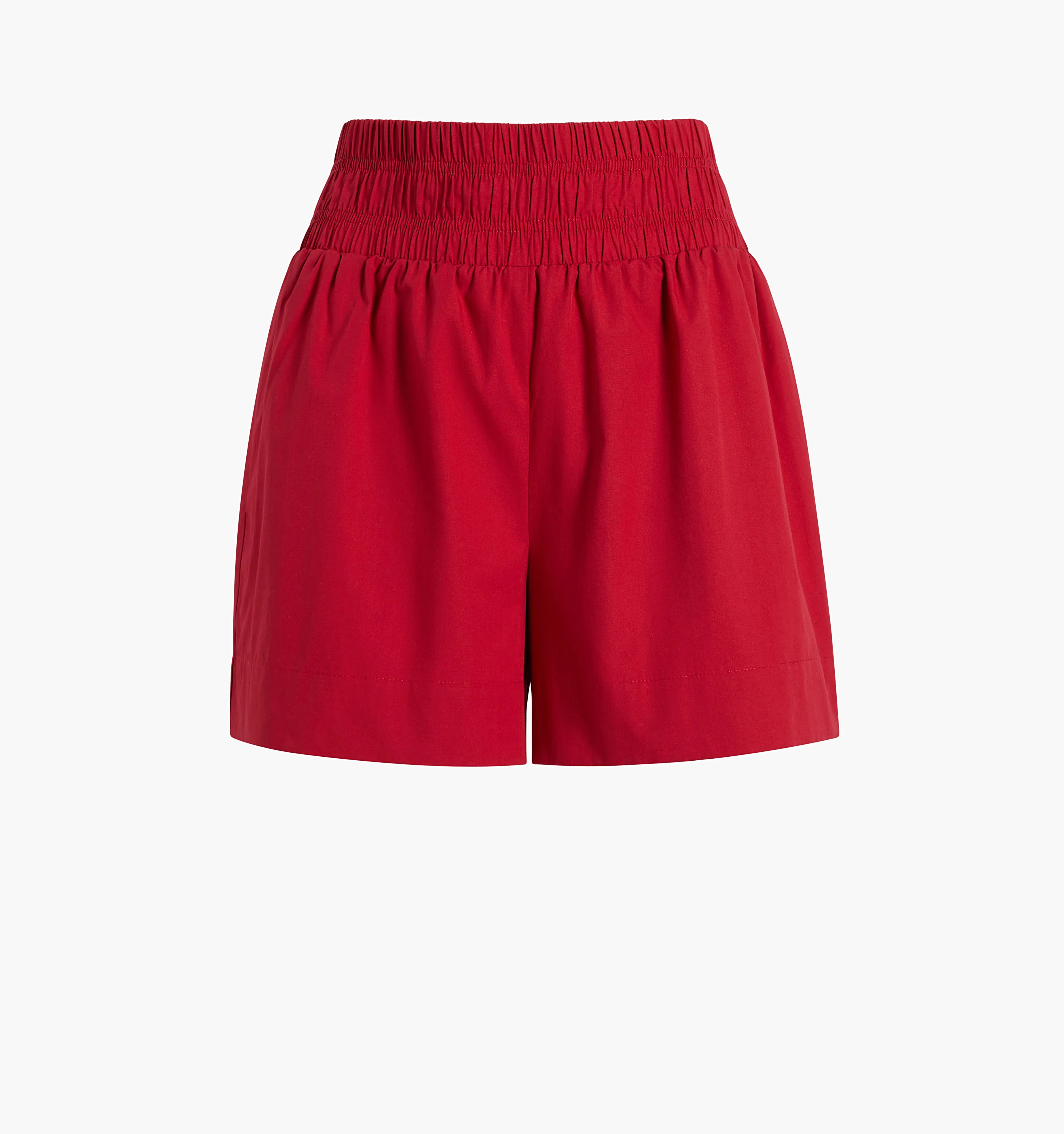 The Livie Nap Shorts - Victorian Red Cotton