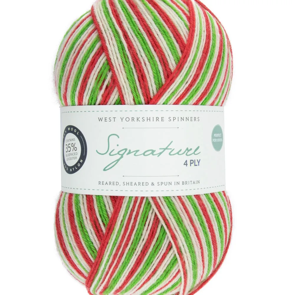 West Yorkshire Spinners Signature 4ply Sock