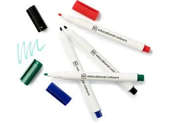 Whiteboard Markers Thin Set of 4