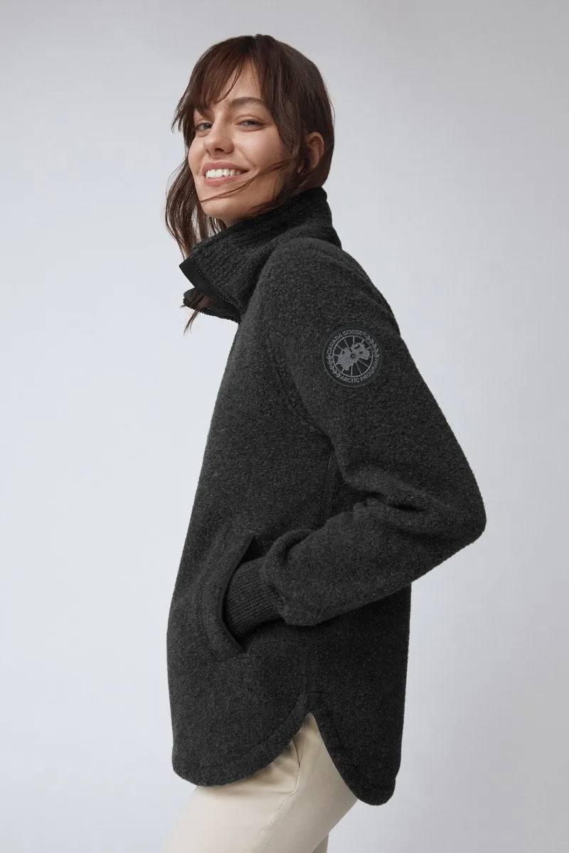 Womens Severn ½ Zip Sweater Black Label