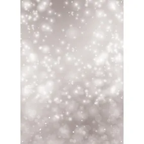 X-Drop Canvas Backdrop – Gray Classic Bokeh (5' x 7')