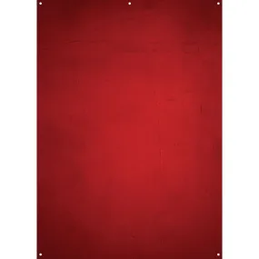 X-Drop Fabric Backdrop - Aged Red Wall (5' x 7')