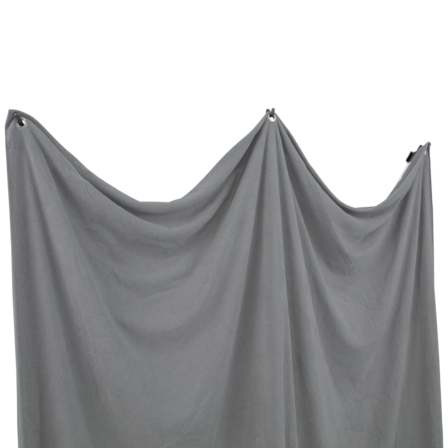 X-Drop Pro Wrinkle-Resistant Sweep Backdrop - Neutral Gray (8' x 13')